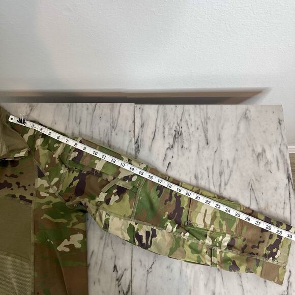 Army Combat Shirt OCP Large MULTICAM Flame Resistant FR Tactical 1/4 Zip USGI - Picture 16 of 16